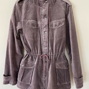 BNCI Velvet Hooded Anorak Jacket